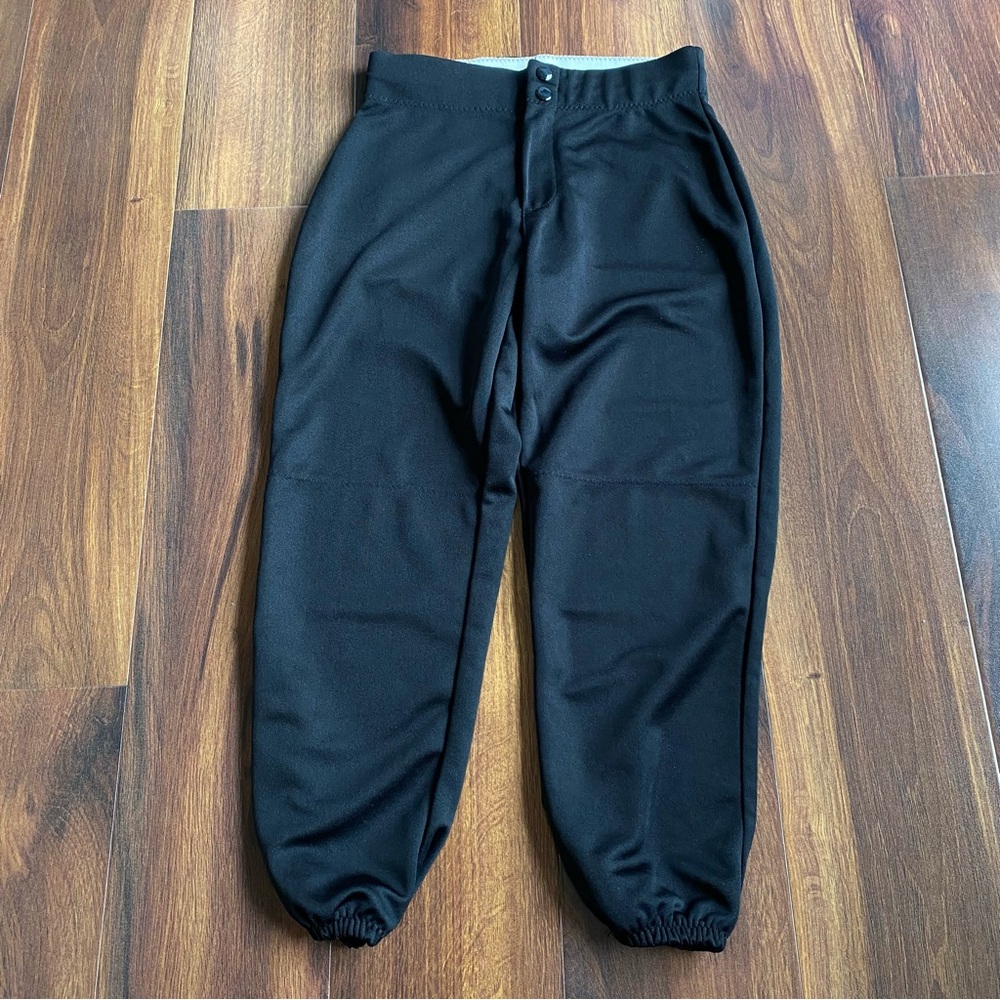 4/$20 Alleson Softball Pants Women’s Small Black No Belt Loop